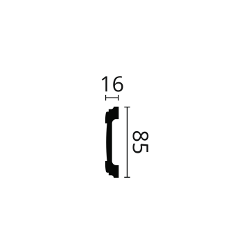 Dekorlist WL5 fra Deco Systems