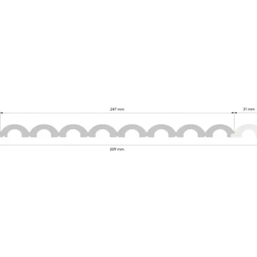 Dekorplate Duna WP001 fra Deco Systems