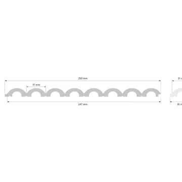 Dekorplate Duna WP001 fra Deco Systems