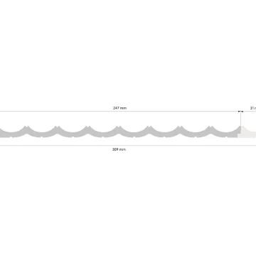 Dekorplate Lumio WP002 fra Deco Systems